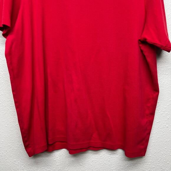 Cotton Ginny Organic Cotton Red T-Shirt Womens Medium Holiday Christmas Casual - Picture 4 of 10